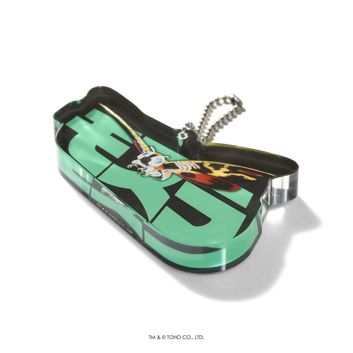 【受注予約:1月下旬頃より順次発送】ゴジラ |  HOMEGAME アクリルブロックキーホルダー モスラ 【HG252302】