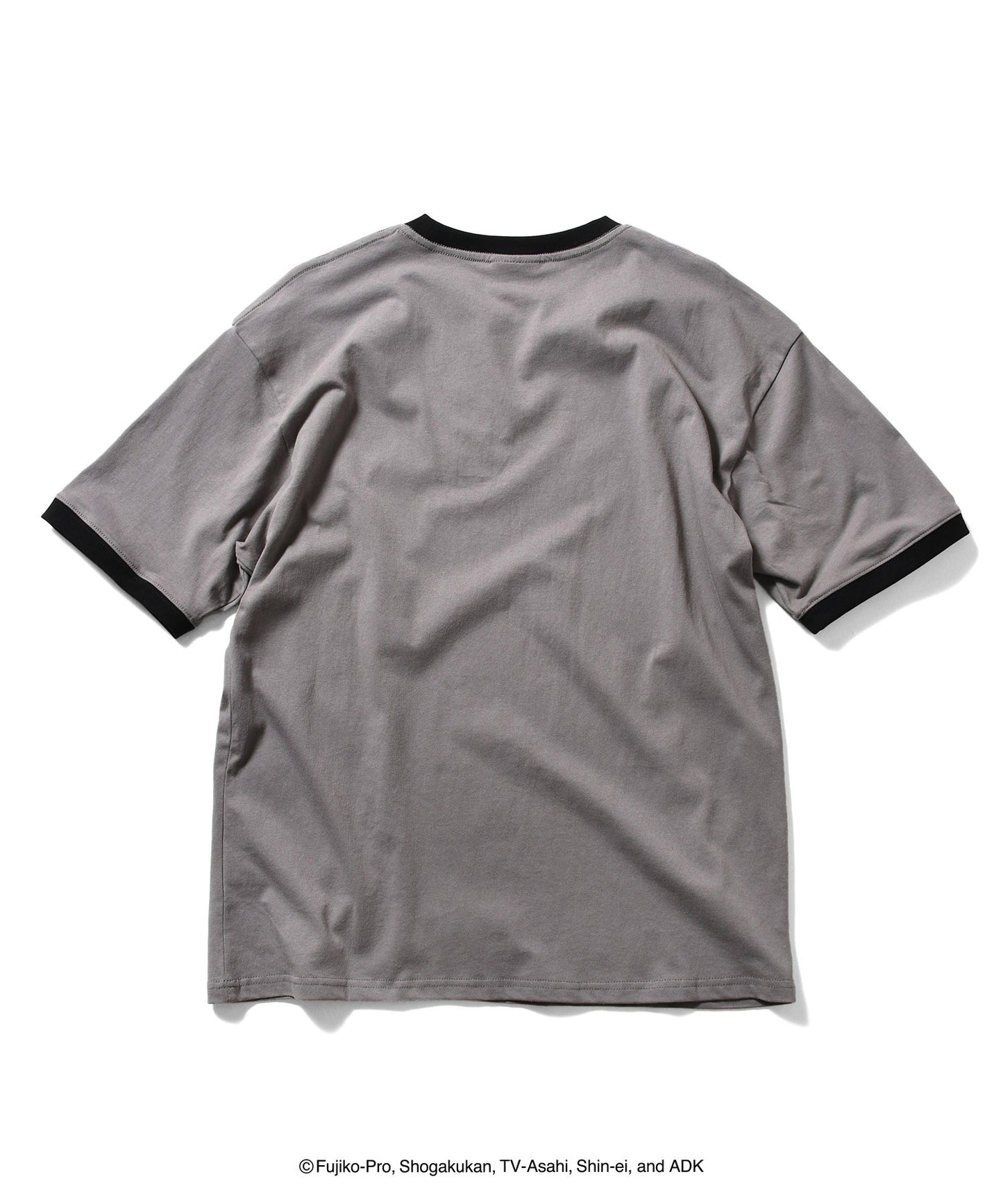 HOMEGAME|ドラえもん - DORAEMON DORAMI RINGER TEE GRAY【HG2501112】