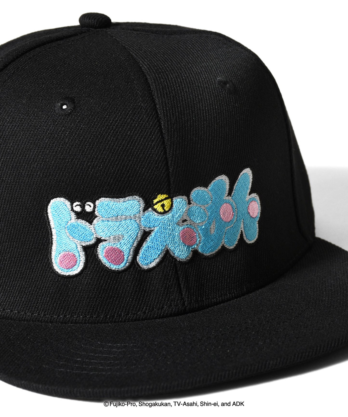 HOMEGAME|ドラえもん - LOGO SNAPBACK CAP BLACK【HG251413】
