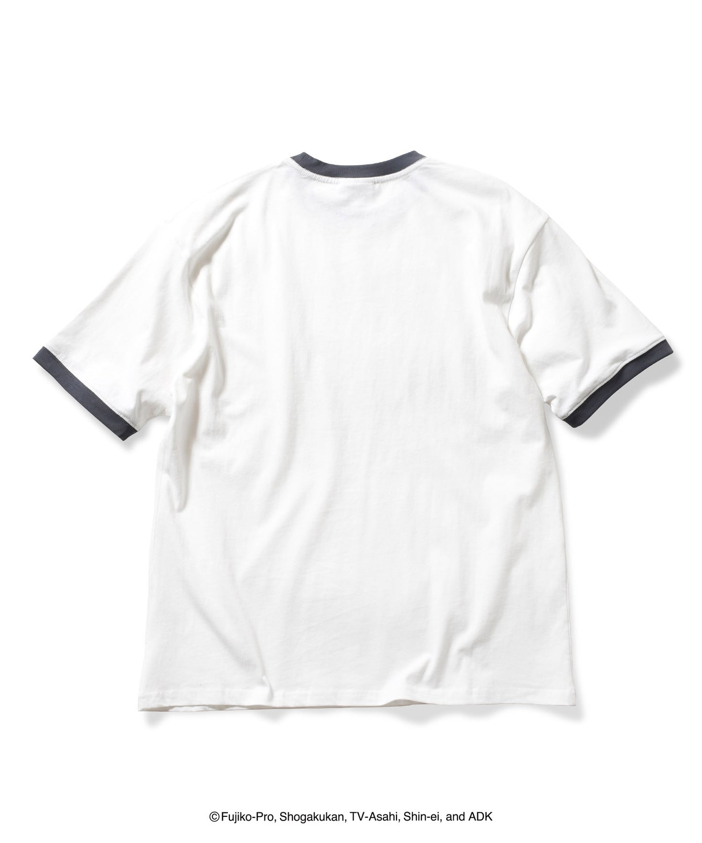 HOMEGAME|ドラえもん - DORAEMON RINGER TEE WHITE 【HG2501110】