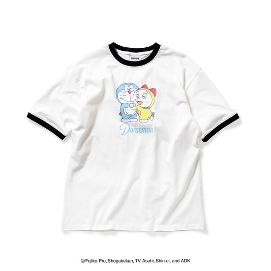 HOMEGAME|ドラえもん - DORAEMON DORAMI RINGER TEE WHITE【HG2501112 】