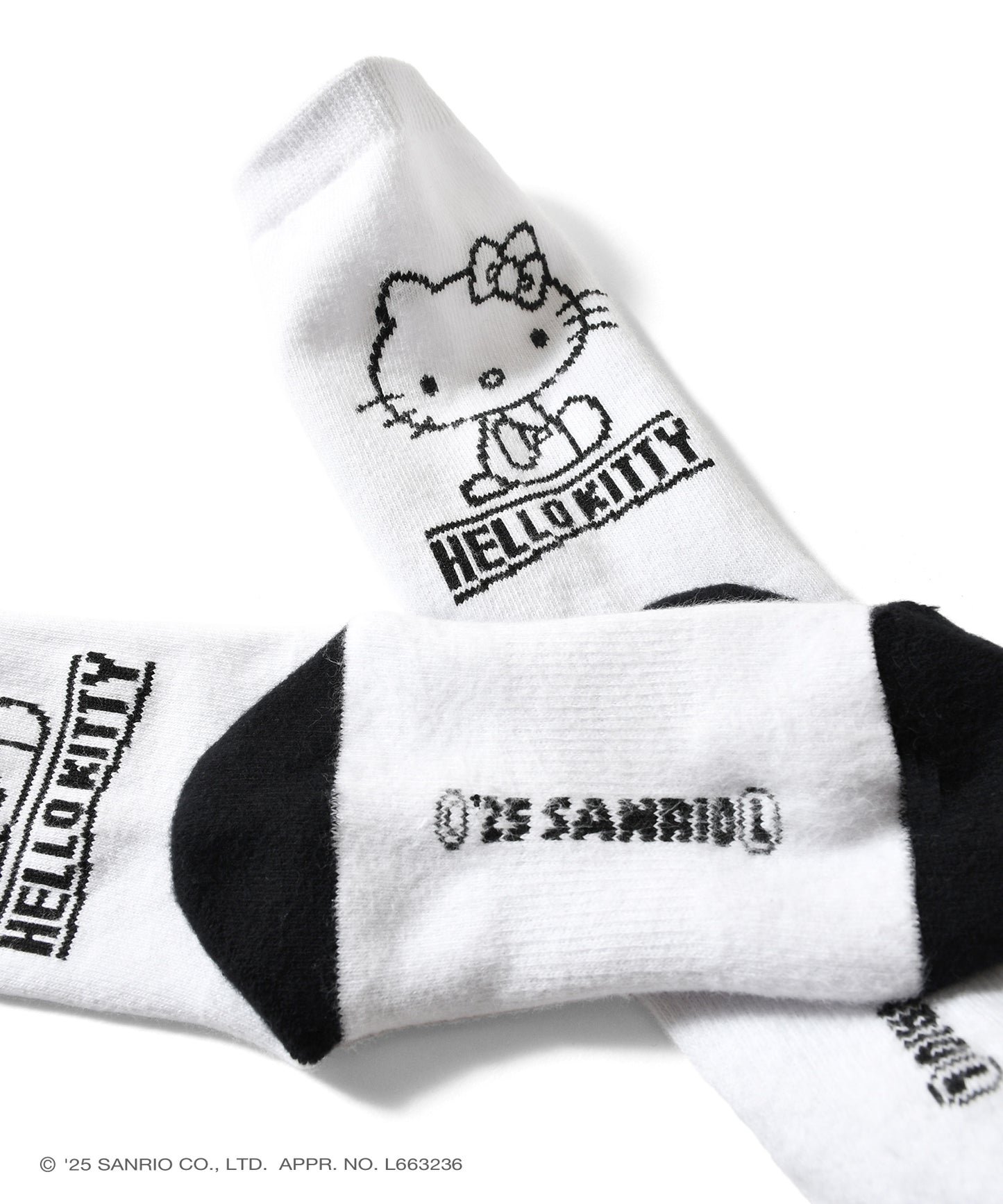 サンリオキャラクターズ×HOMEGAME - HELLO KITTY HOMEGAME SOCKS【HG251702】