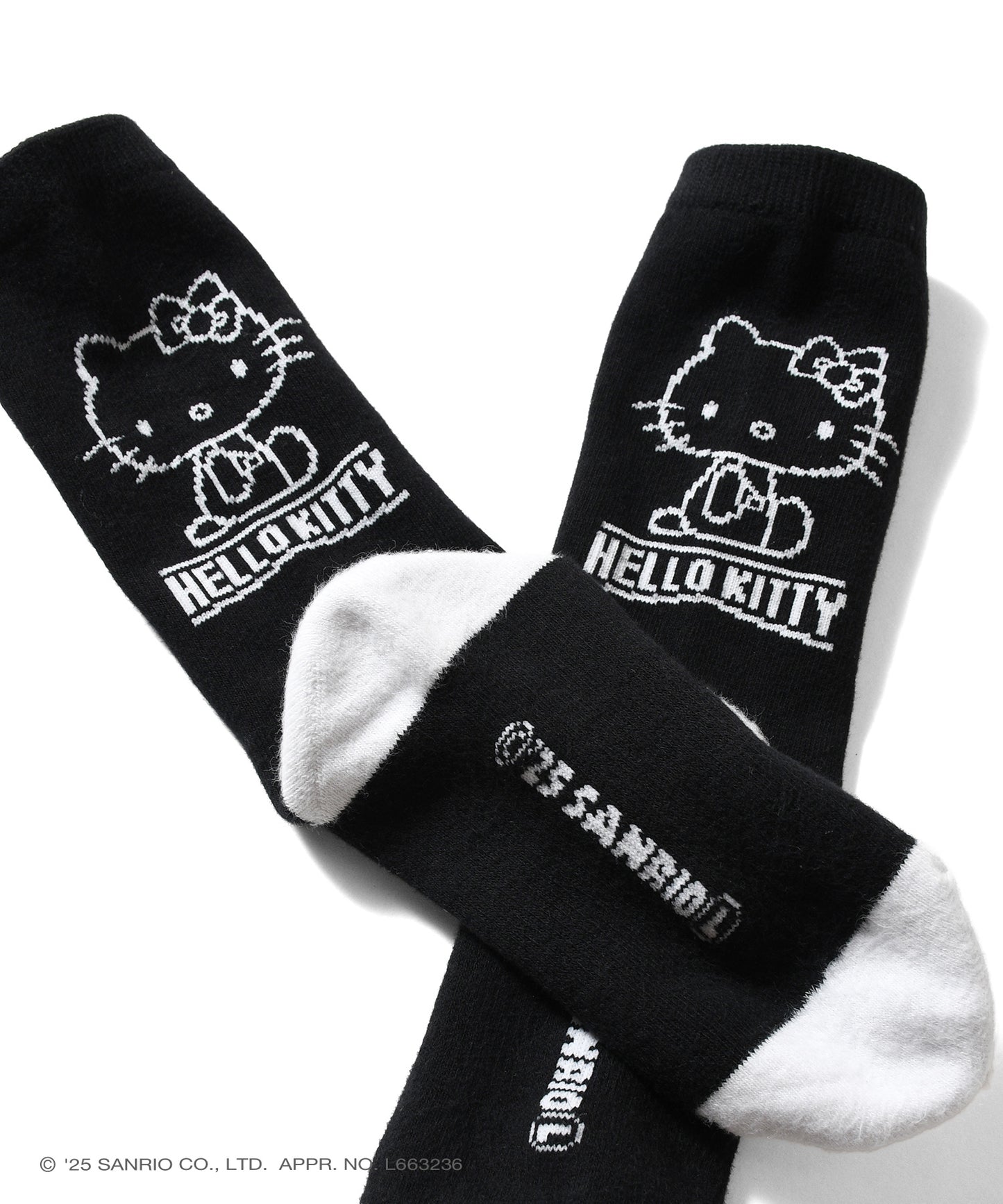 サンリオキャラクターズ×HOMEGAME - HELLO KITTY HOMEGAME SOCKS【HG251703】
