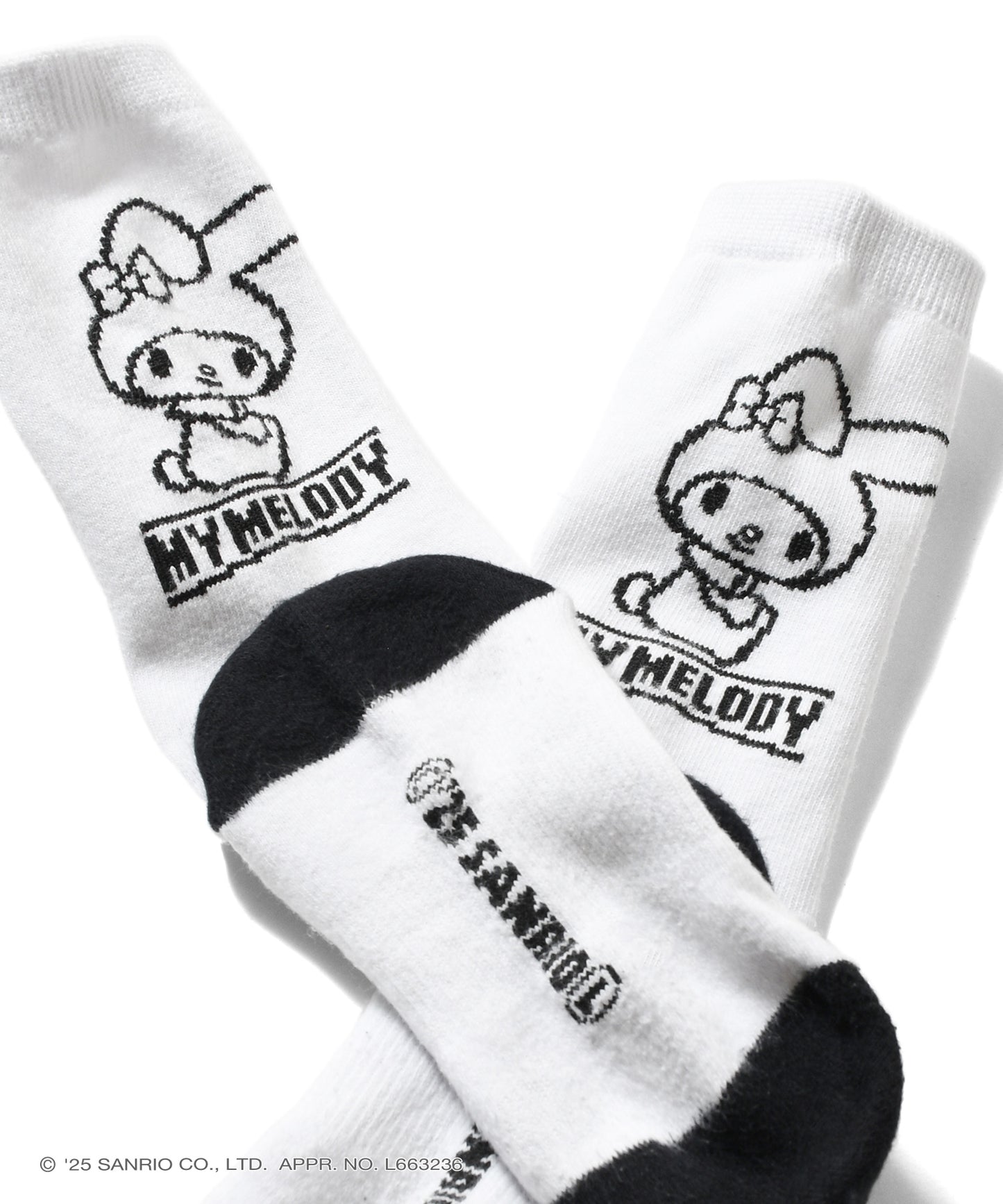 サンリオキャラクターズ×HOMEGAME - MY MELODY HOMEGAME SOCKS【HG251705】