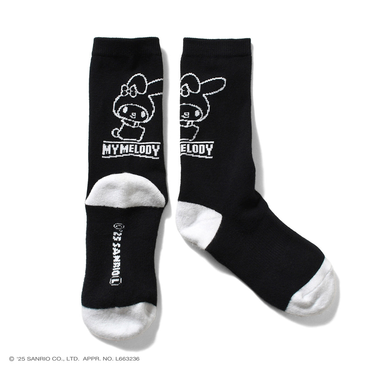 サンリオキャラクターズ×HOMEGAME - MY MELODY HOMEGAME SOCKS【HG251706】