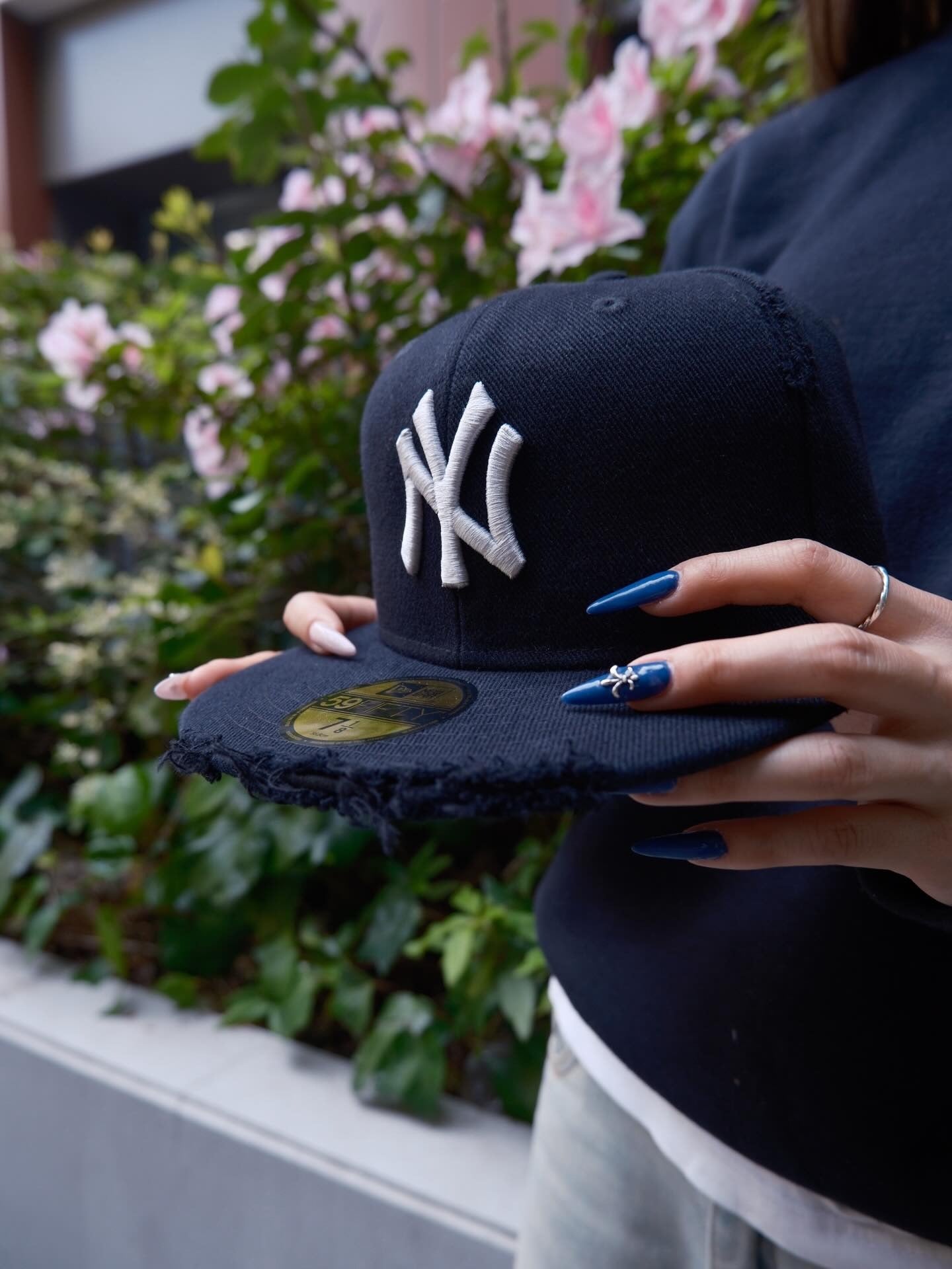 NEW ERA New York Yankees - 59FIFTY MLB Damaged Cap BLACK 【14745157】