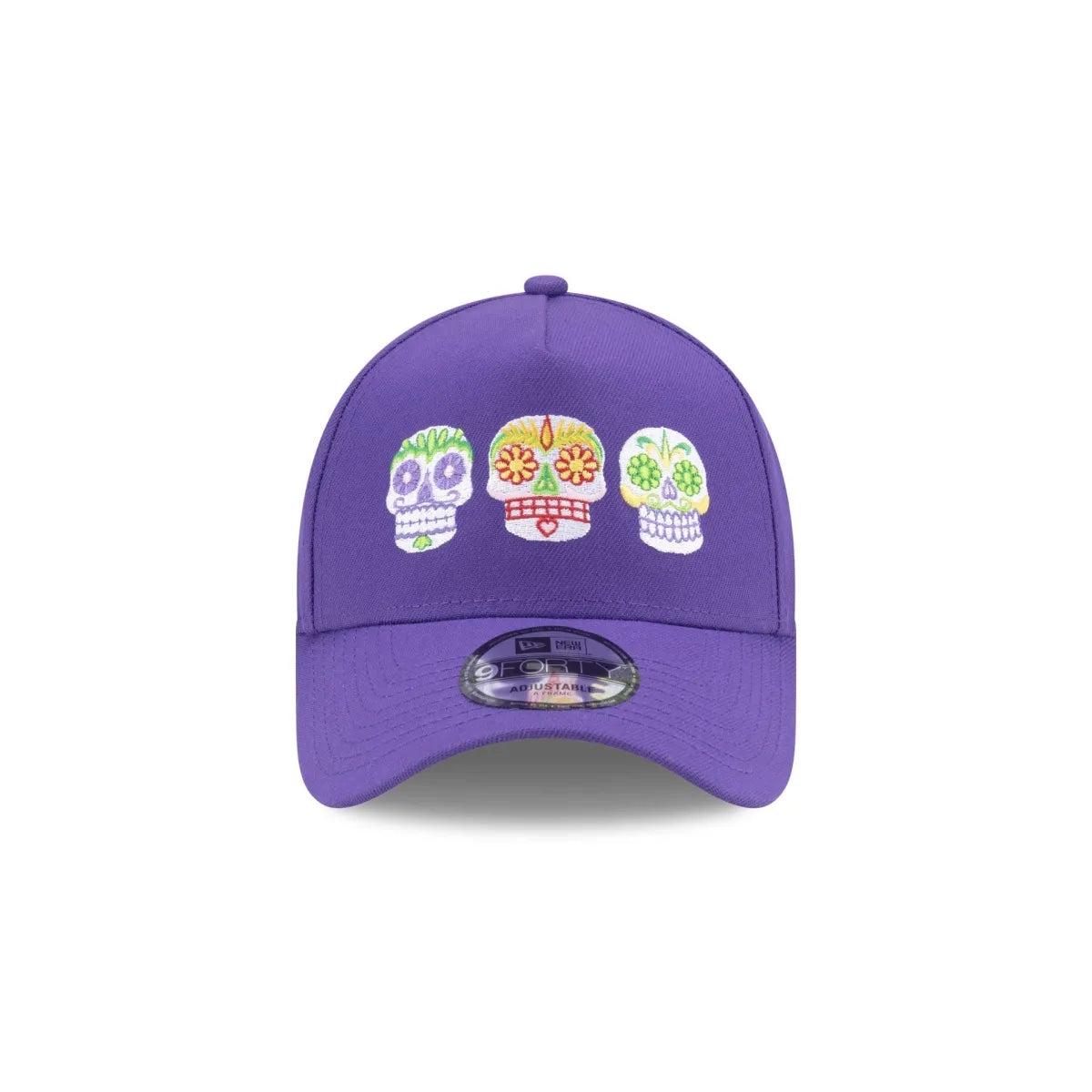 NEW ERA - 9Forty AF SUGAR SKULLS VARSITY PURPLE【70847492】