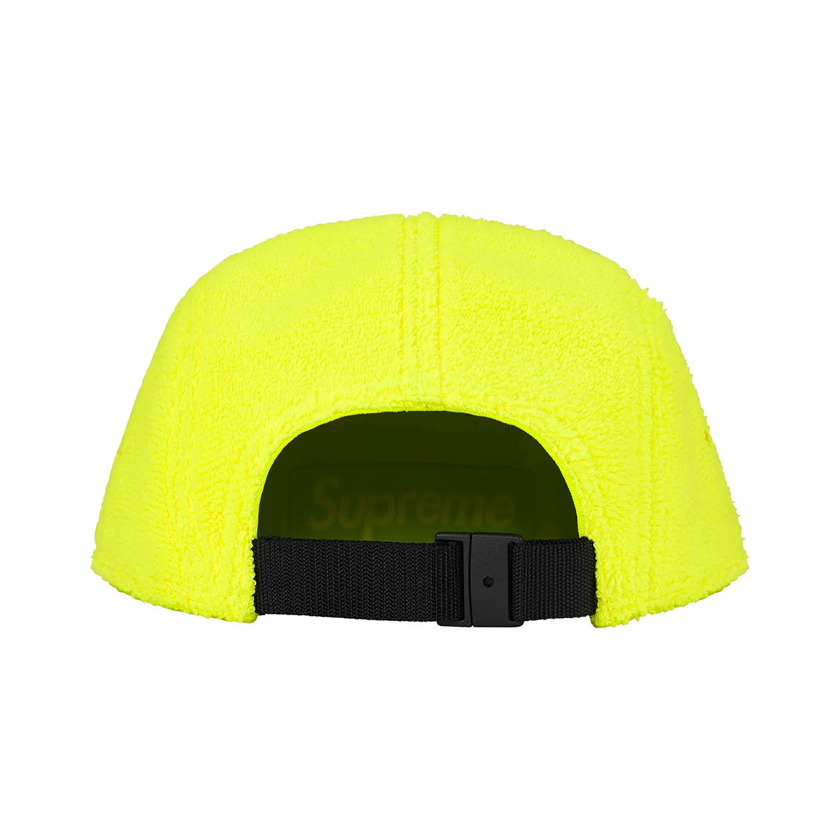 Supreme - Reversible Terry Camp Cap Fluorescent Yellow【SS25H35】