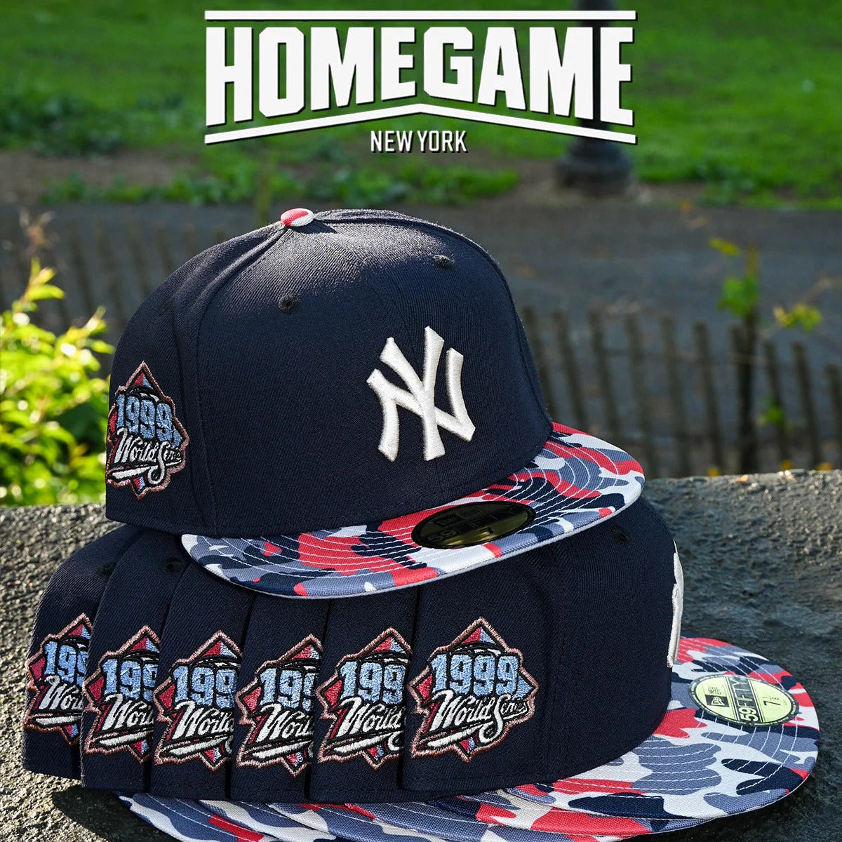NEW ERA - New York Yankees 1999 World Series 59Fifty Navy/Camo