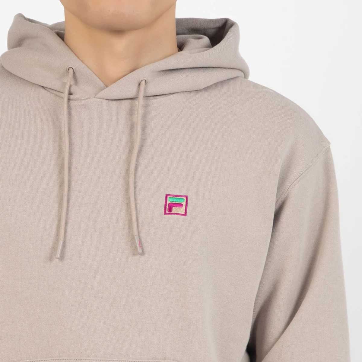 DE LA SOUL×FILA - HOODIE BEIGE【SM6FBU703】