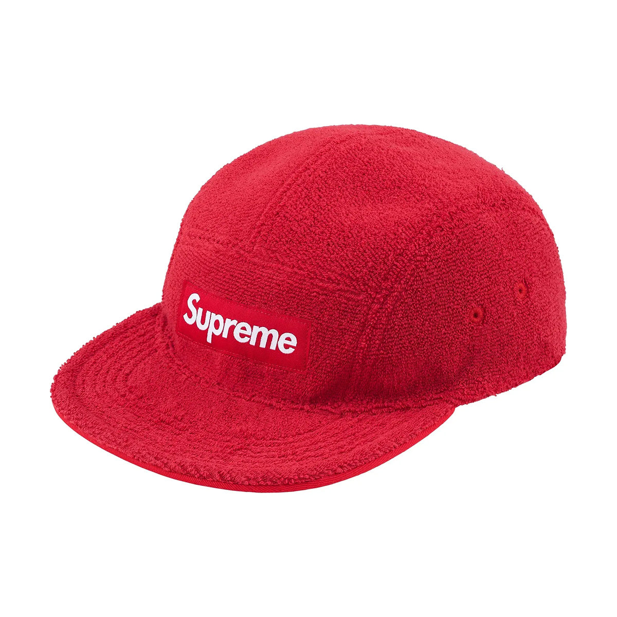 Supreme - Reversible Terry Camp Cap Red【SS25H35】