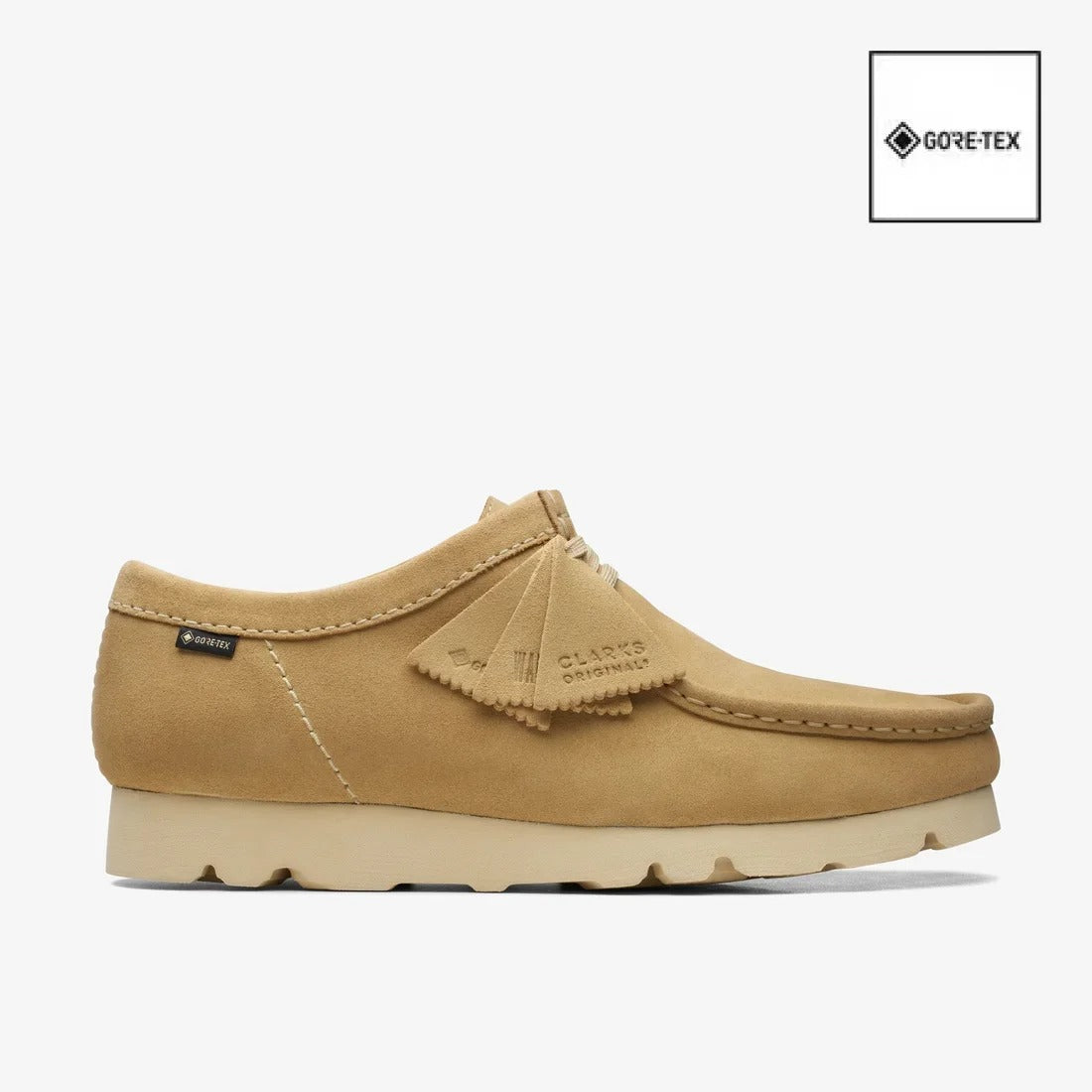 CLARKS - WallabeeGTX Maple Suede【26179252】