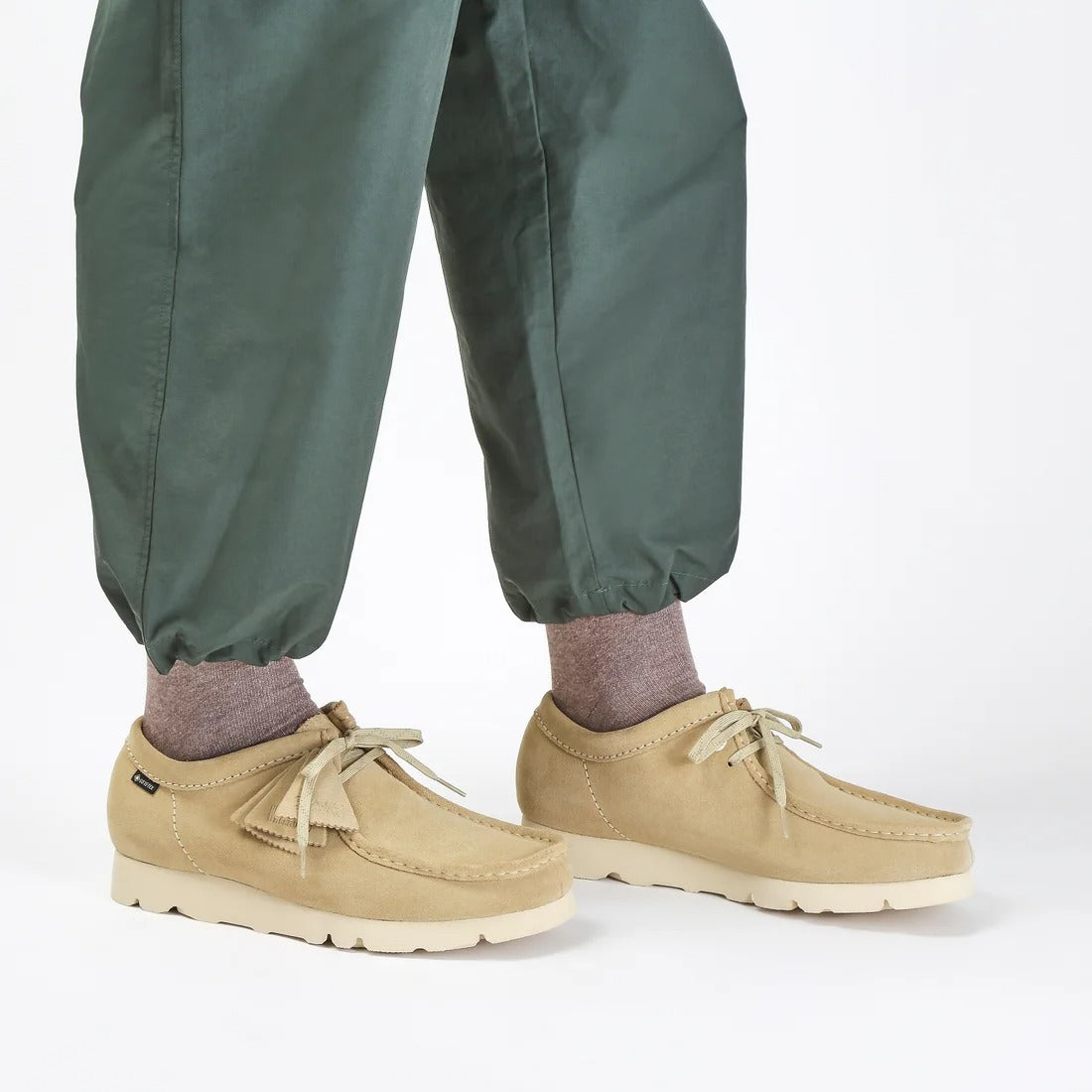 CLARKS - WallabeeGTX Maple Suede【26179252】