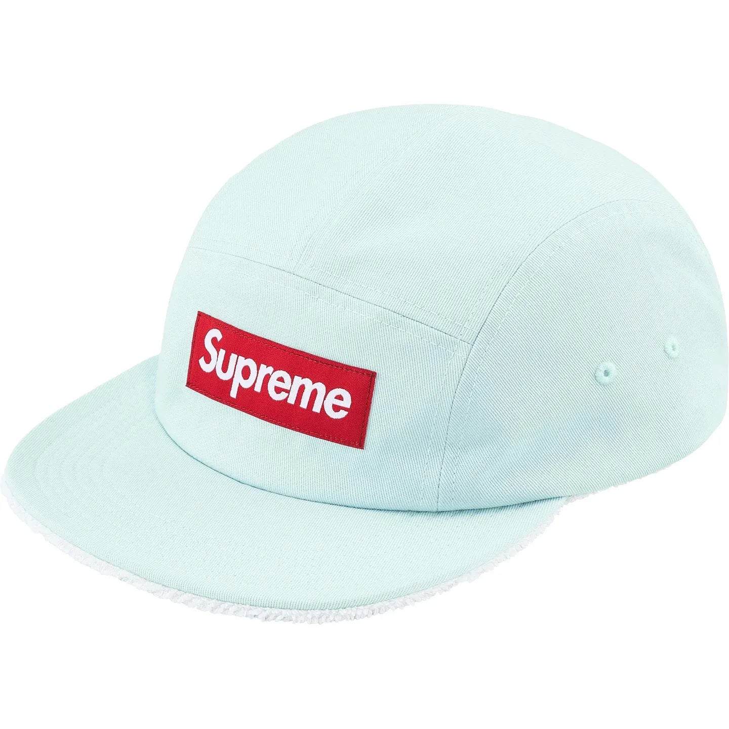 Supreme - Reversible Terry Camp Cap Soft White【SS25H35】