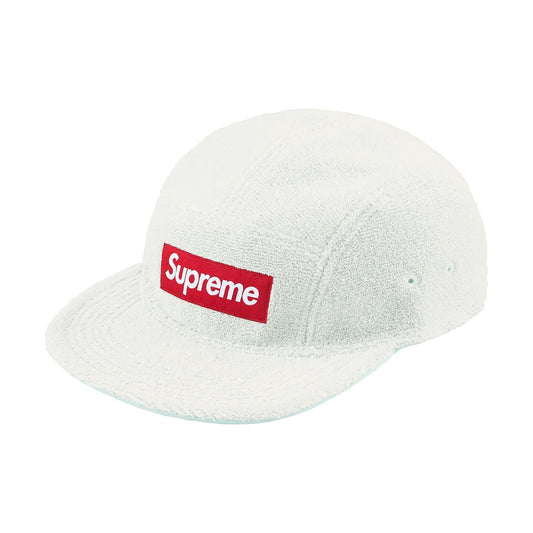 Supreme - Reversible Terry Camp Cap Soft White【SS25H35】