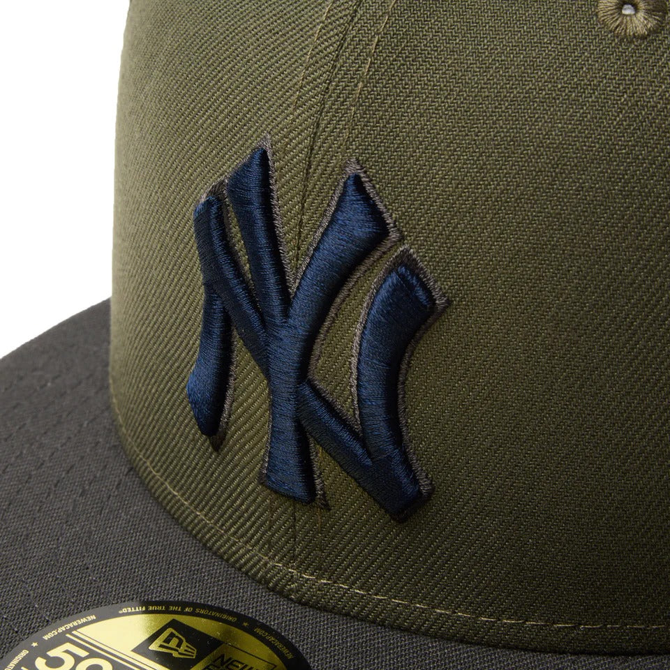NEW ERA NEW YORK YANKEES - 59FIFTY TRACKER NEYYAN HYDRANGEA NEW OLIVE【14745130】
