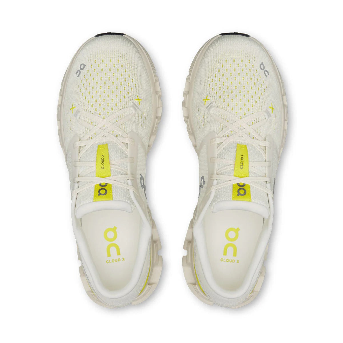 On - Cloud X 4 M Ivory | Lime 【3ME30043072】