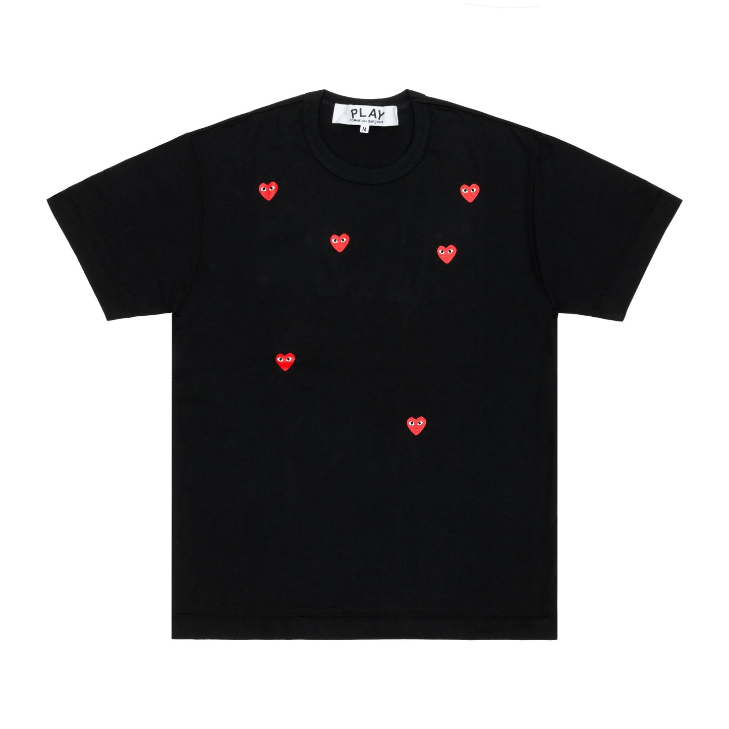 PLAY CDG (SIX HERAT) T-SHIRT BLACK/RED【AX-T338-051】