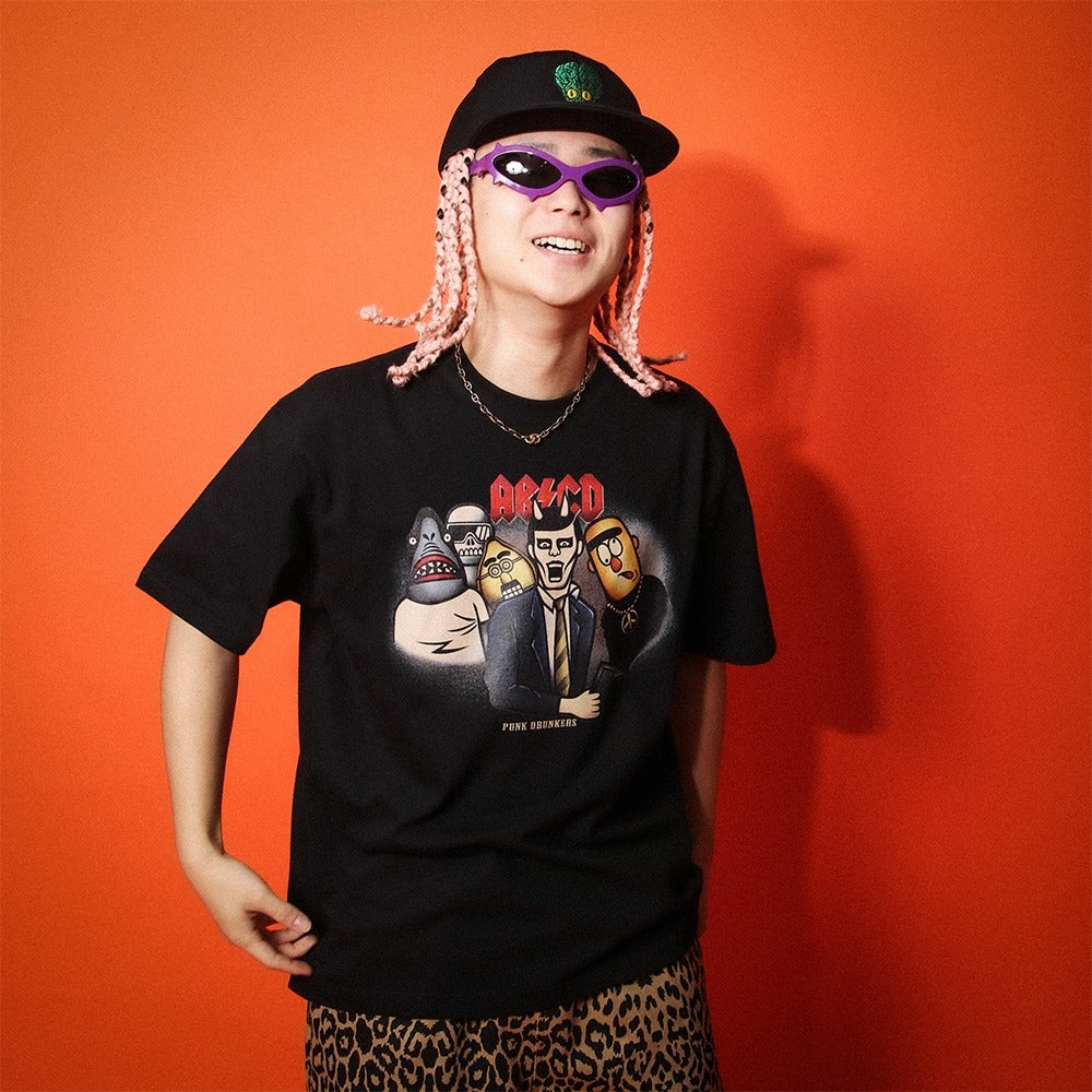 PUNK DRUNKERS - 地獄のABCD.TEE BLACK【PDS-25098】