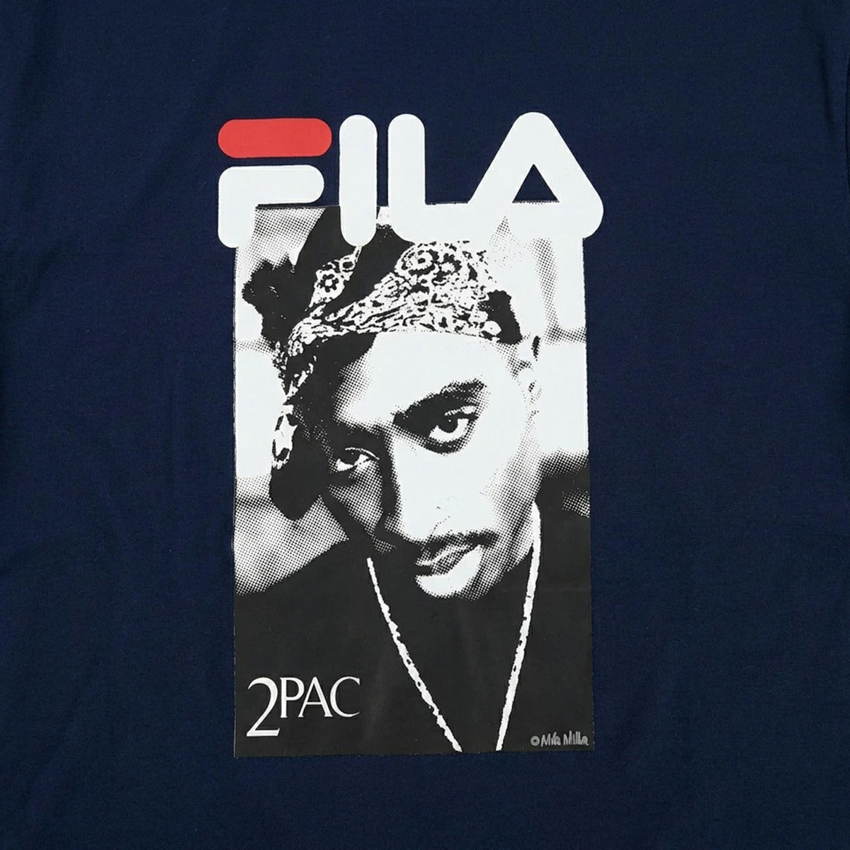 FILA - S/S PHOTO TEE03 NAVY【SM6SAU703-NV0】