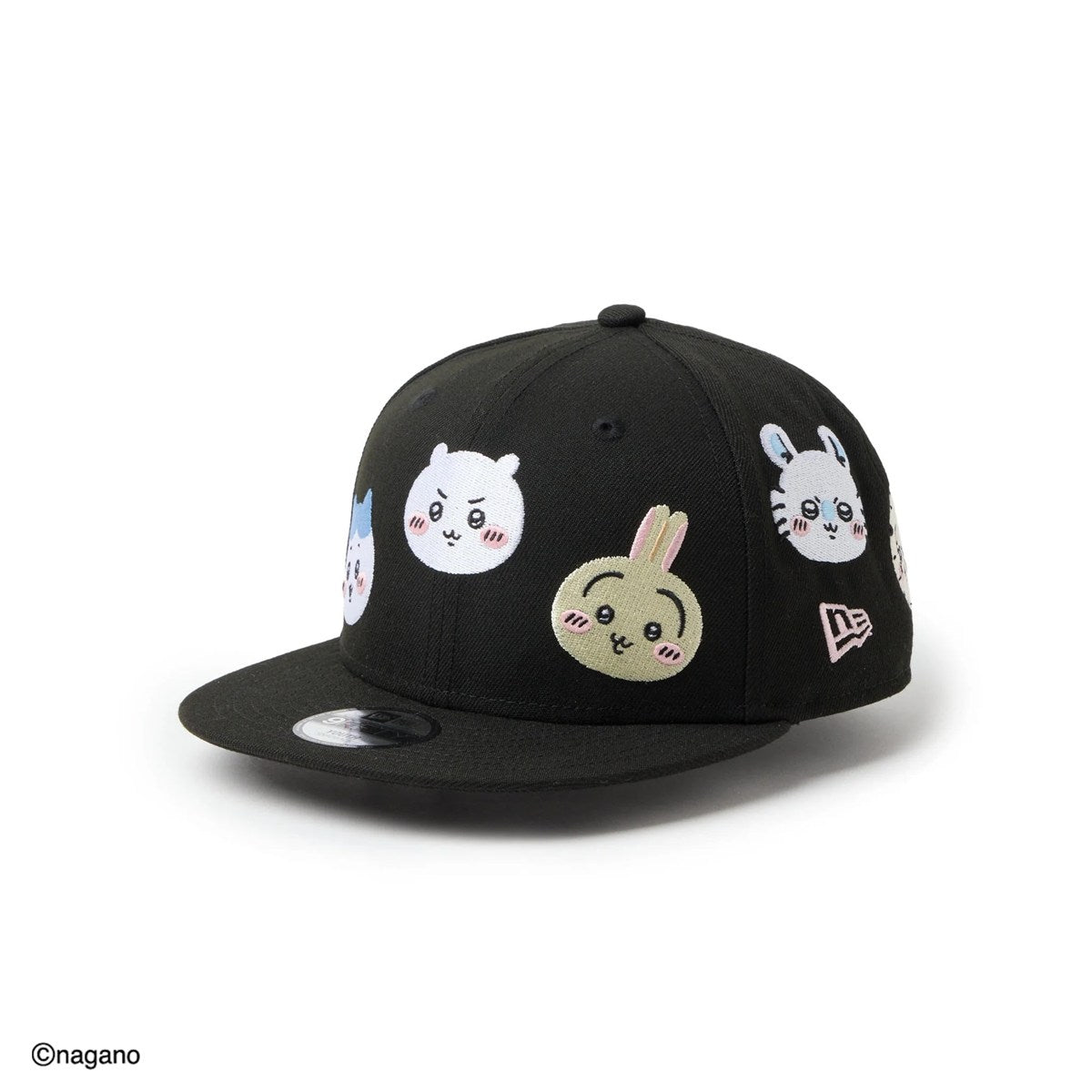 NEW ERA - 59FIFTY ちいかわ / キャラALL OVER ブラック【14864521