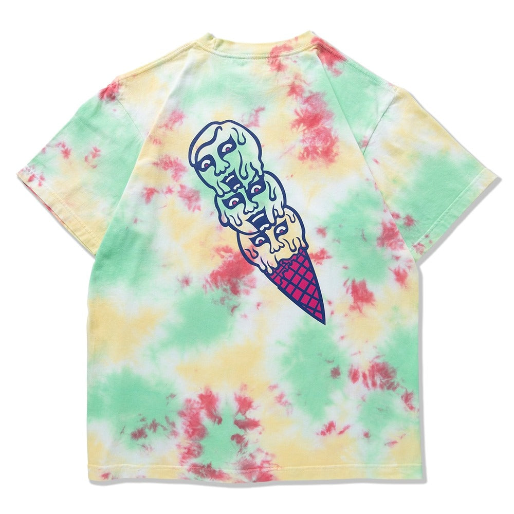 PUNK DRUNKERS - タイダイアイスTEE GREEN【PDS-25096】