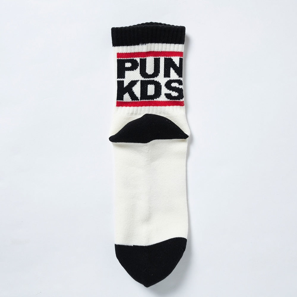 PUNK DRUNKERS - PUNKDS靴下 WHITE【PDS-25123】