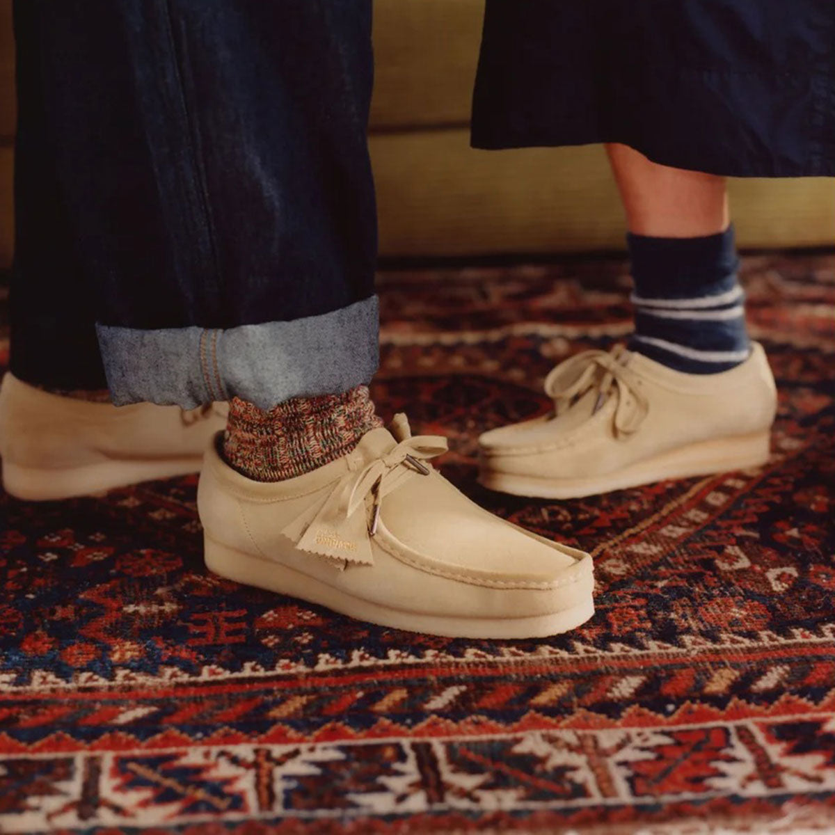 Clarks - Wallabee. Maple Suede 【26155545】
