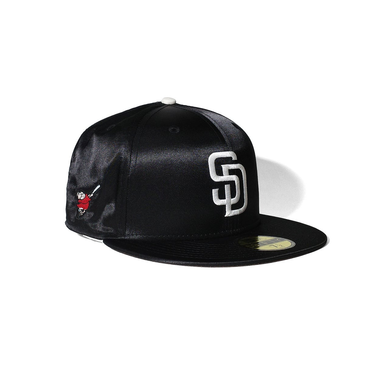 NEW ERA - SAN DIEGO PADRES CO 59FIFTY SATIN BLACK 【14877345】