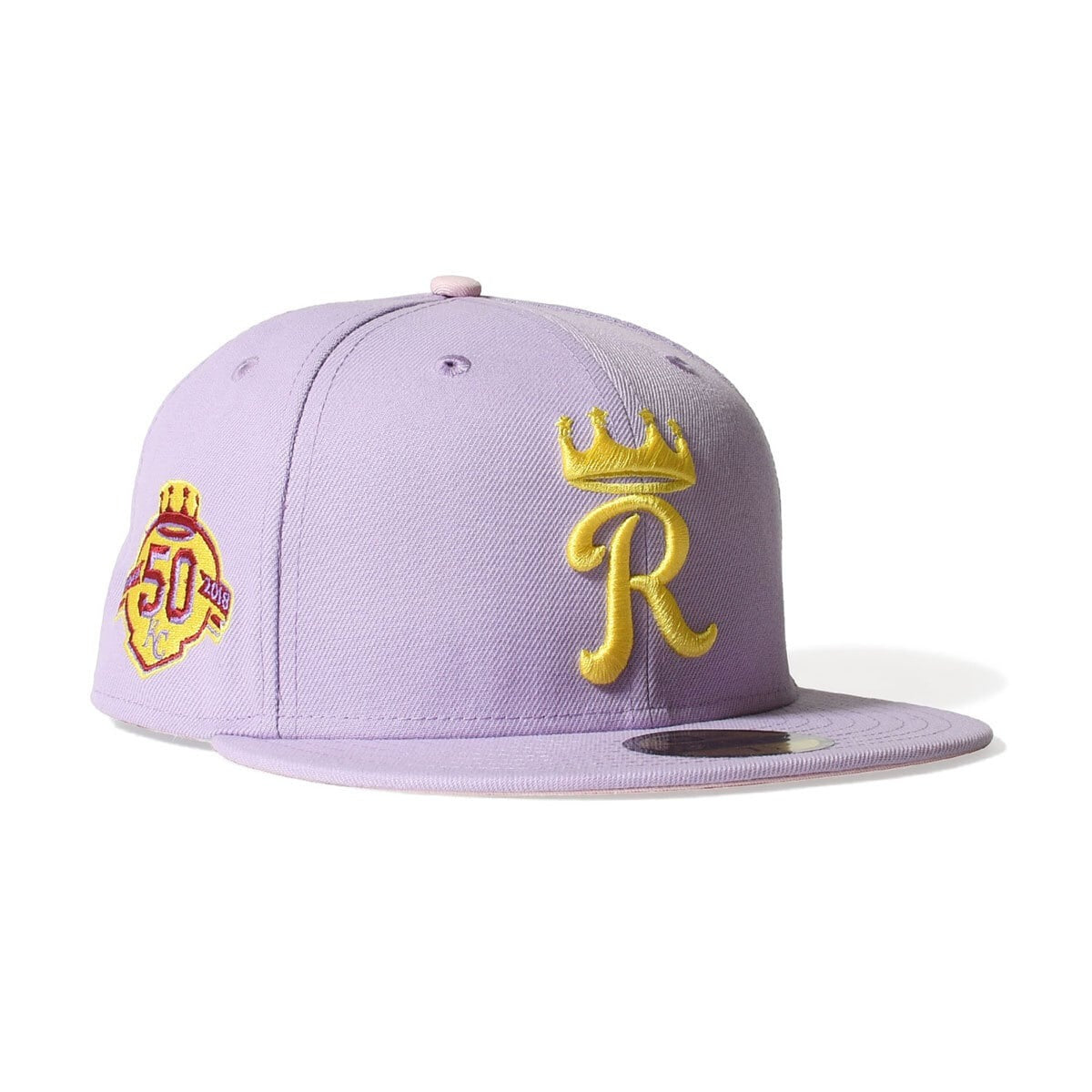NEW ERA - Kansas City Royals CO 59FIFTY 50th Anniversary Tropic Purple 【70982642】