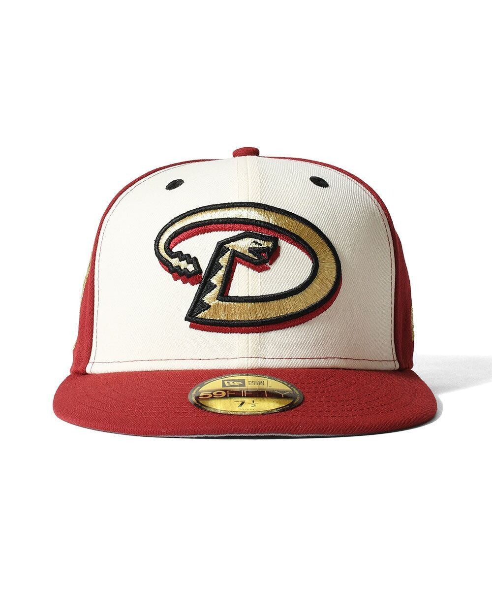 NEW ERA - ARIZONA DIAMONDBACKS CO 1998 IS 59FIFTY CHROME/BRICK RED【70978314】