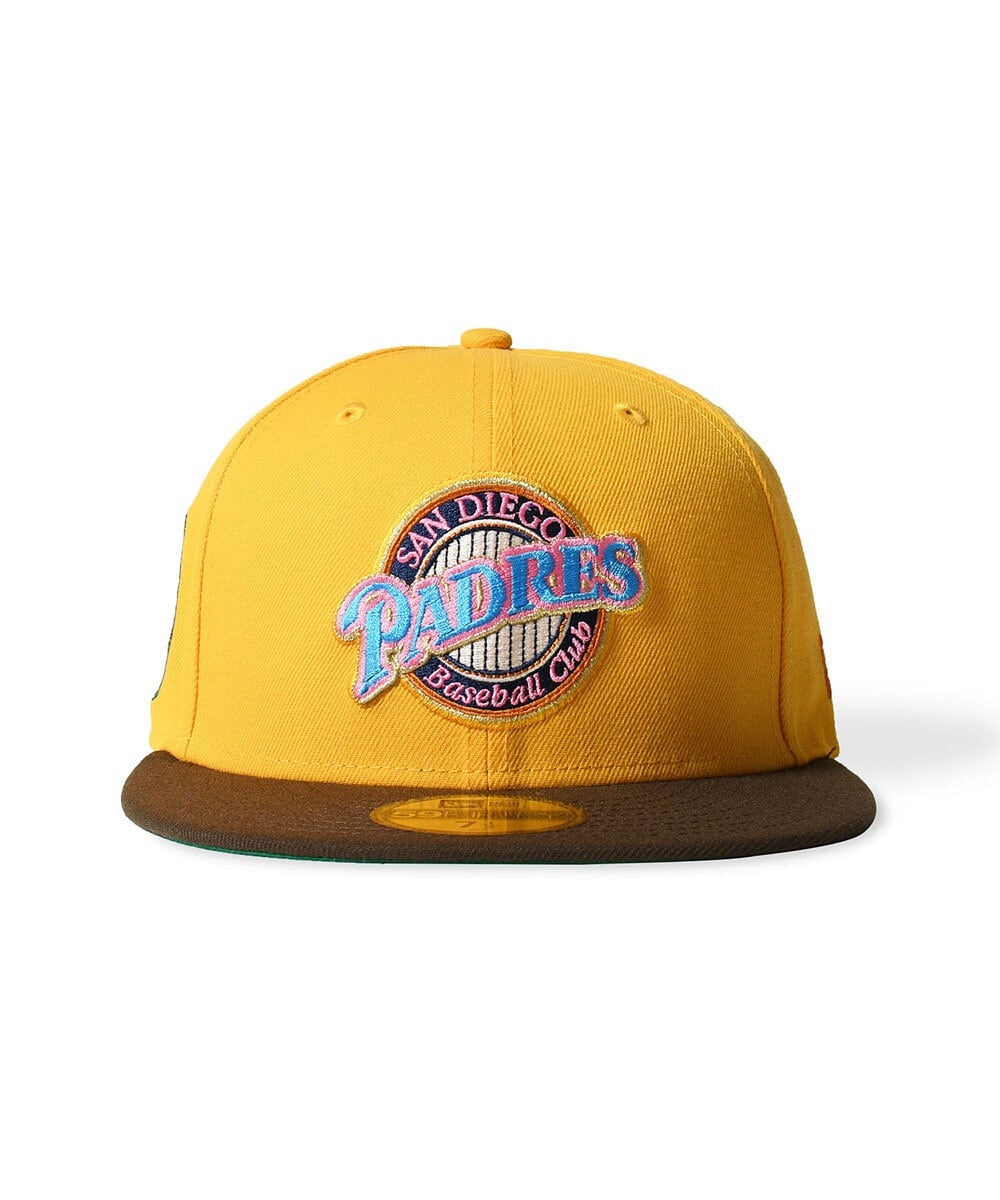 New Era - San Diego Padres CO 59FIFTY 20th PETCO Park A.Gold/Walnut【14877345】