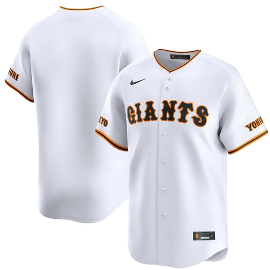 NIKE - REPLICA UNIFORM NPB GIANTS 読売ジャイアンツ 23 Home WHT【TGLM-07Z8】