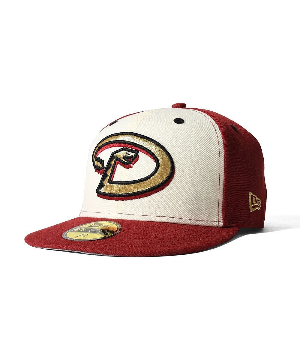 NEW ERA - ARIZONA DIAMONDBACKS CO 1998 IS 59FIFTY CHROME/BRICK RED【70978314】