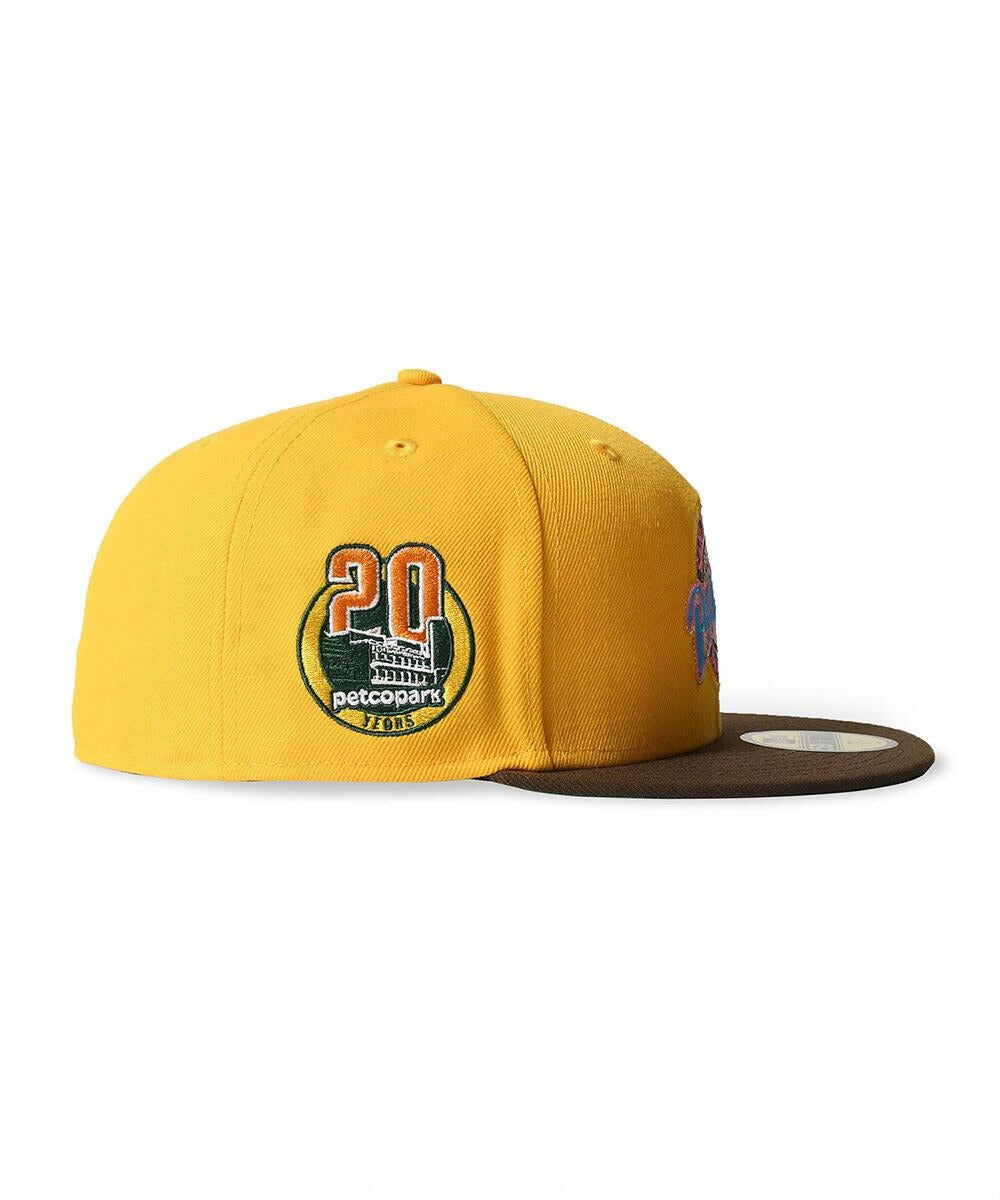 New Era - San Diego Padres CO 59FIFTY 20th PETCO Park A.Gold/Walnut【14877345】