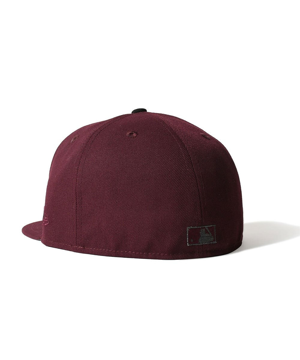 NEW ERA - Chicago Cubs CO BE ALERT FOR FOUL BALLS 59FIFTY MAROON【70982727】