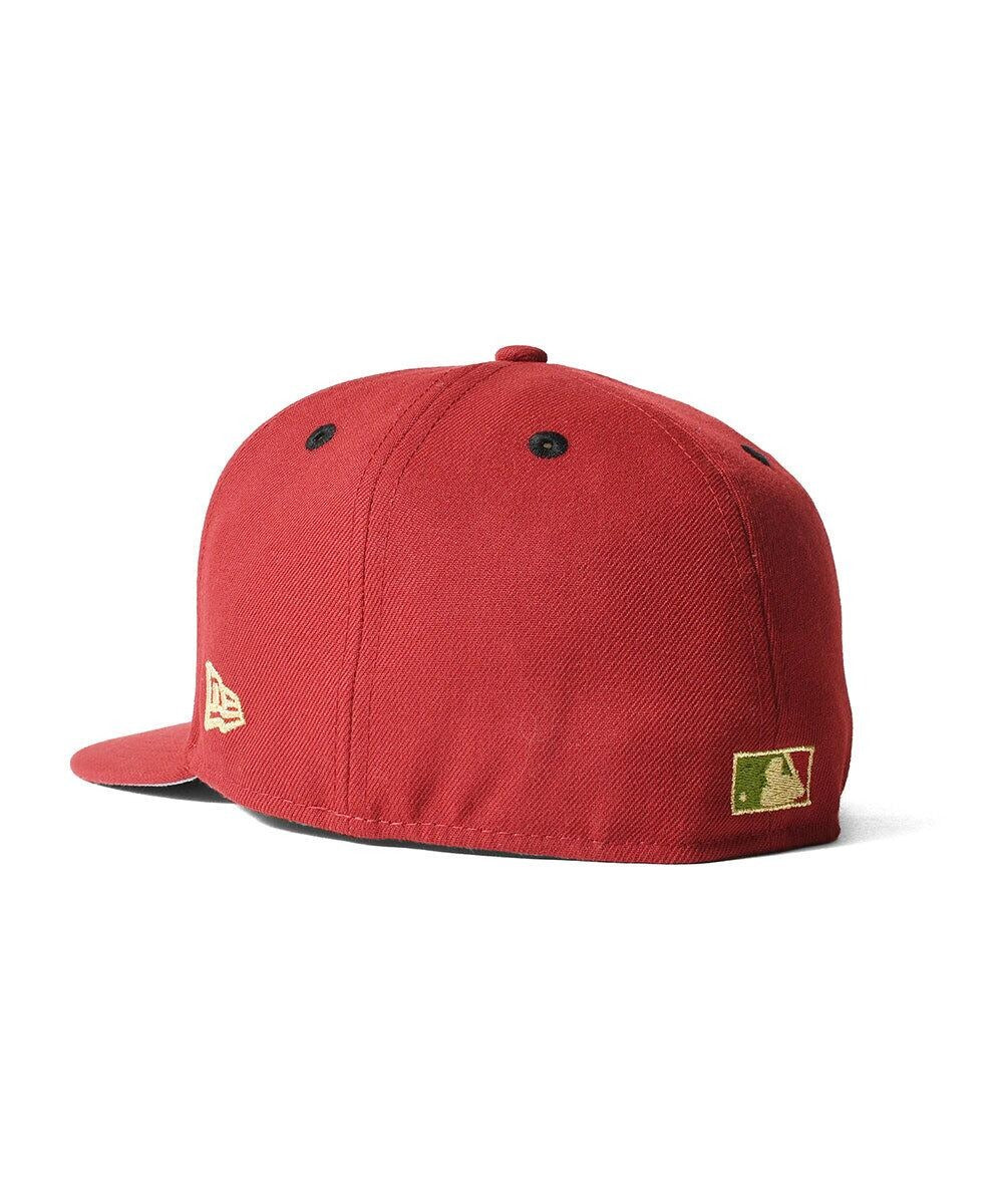 NEW ERA - ARIZONA DIAMONDBACKS CO 1998 IS 59FIFTY CHROME/BRICK RED【70978314】