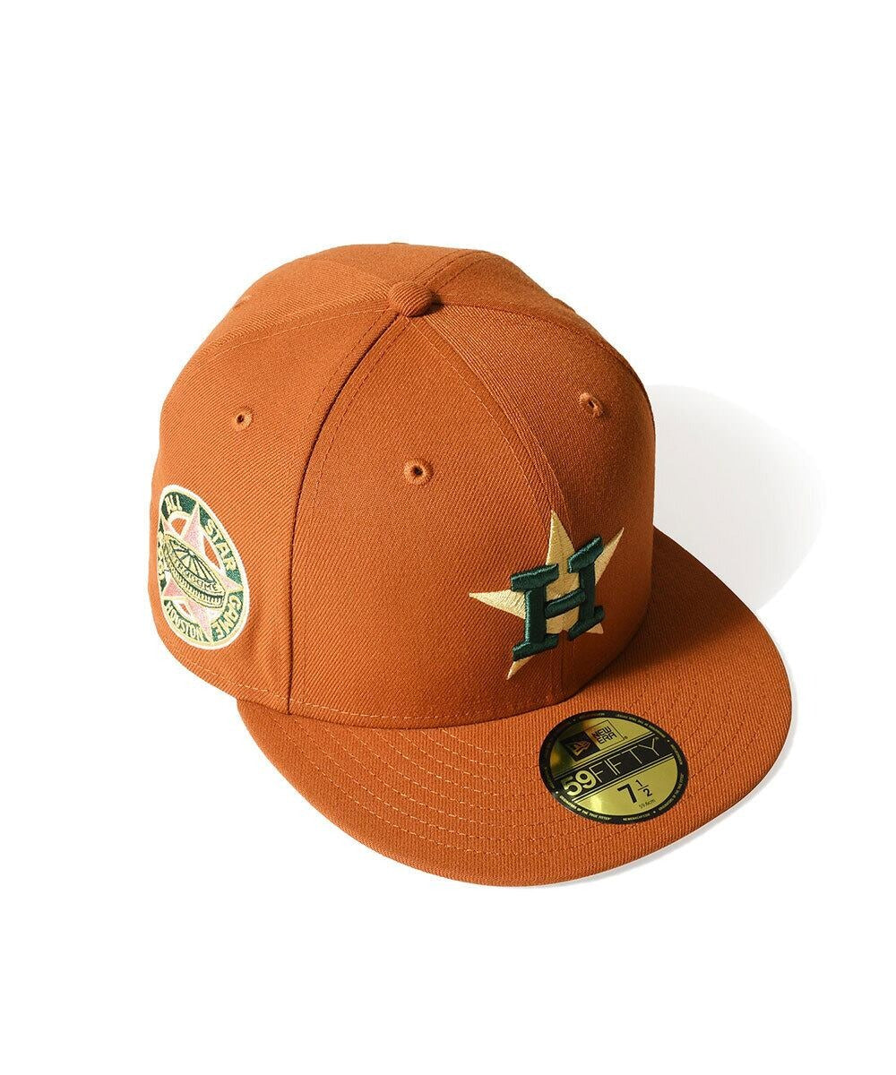 NEW ERA - Houston Astros CO 1968 ASG ASTRODOME 59FIFTY RUST ORANGE【70978318】