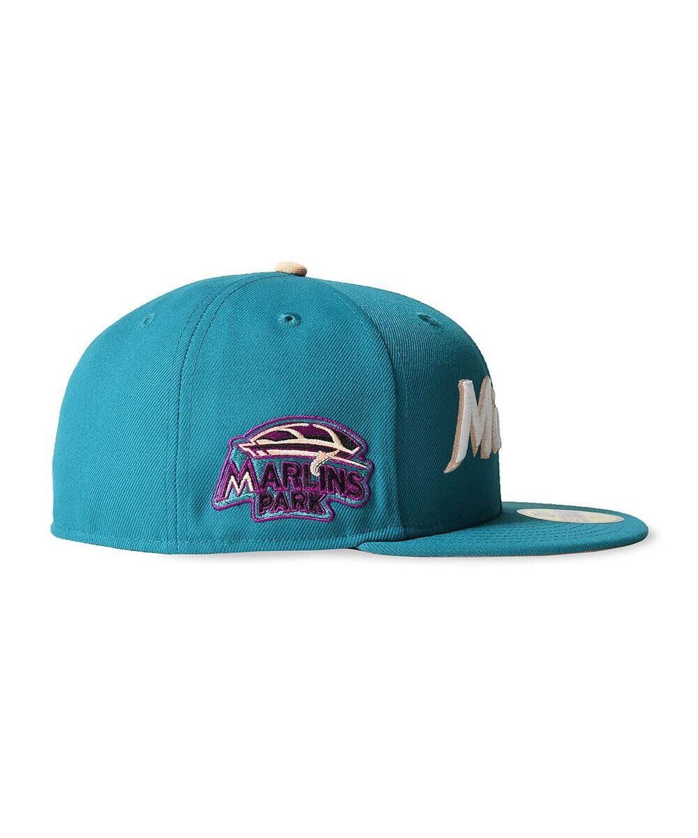 NEW ERA - Miami Marlins CO MARLINS PARK 2012 59FIFTY TITLEWAVE【70978306】