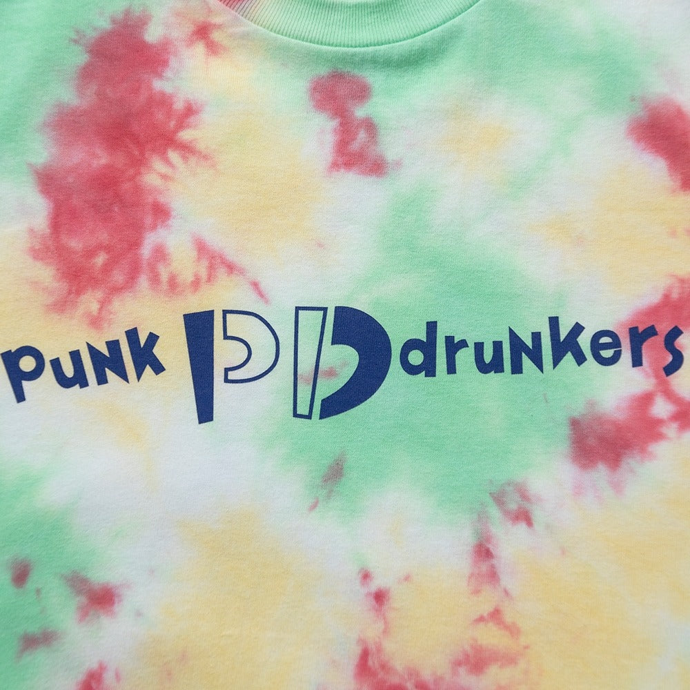 PUNK DRUNKERS - タイダイアイスTEE GREEN【PDS-25096】