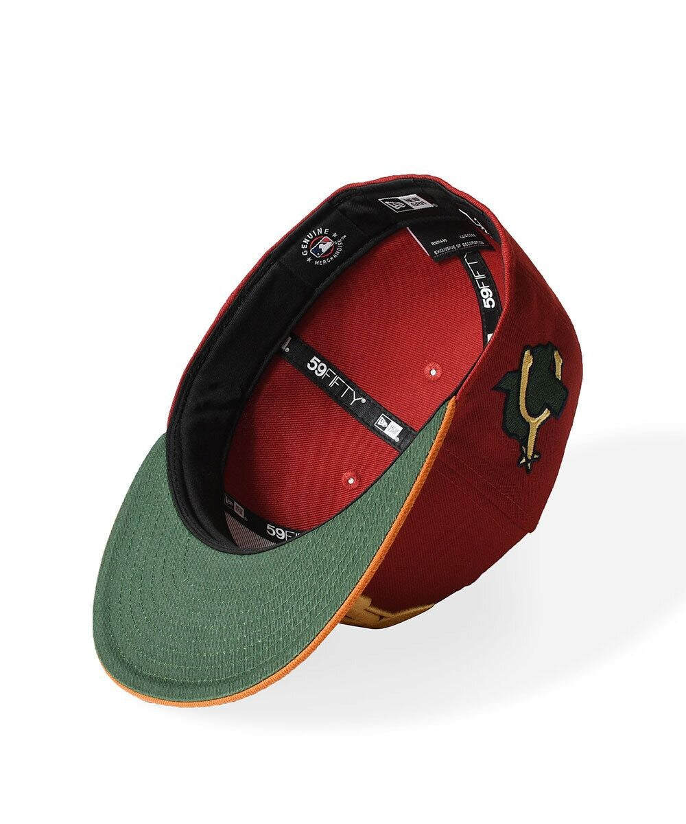 NEW ERA - Texas Rangers CO CITY CONNECT 2023 59FIFTY HYPER RED/FIGHT ORANGE【70978249】