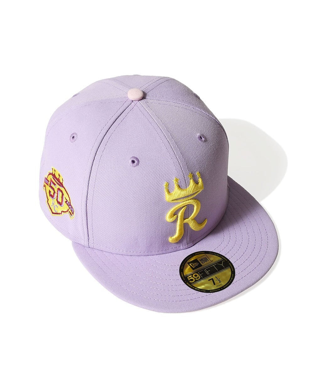 NEW ERA - Kansas City Royals CO 59FIFTY 50th Anniversary Tropic Purple 【70982642】