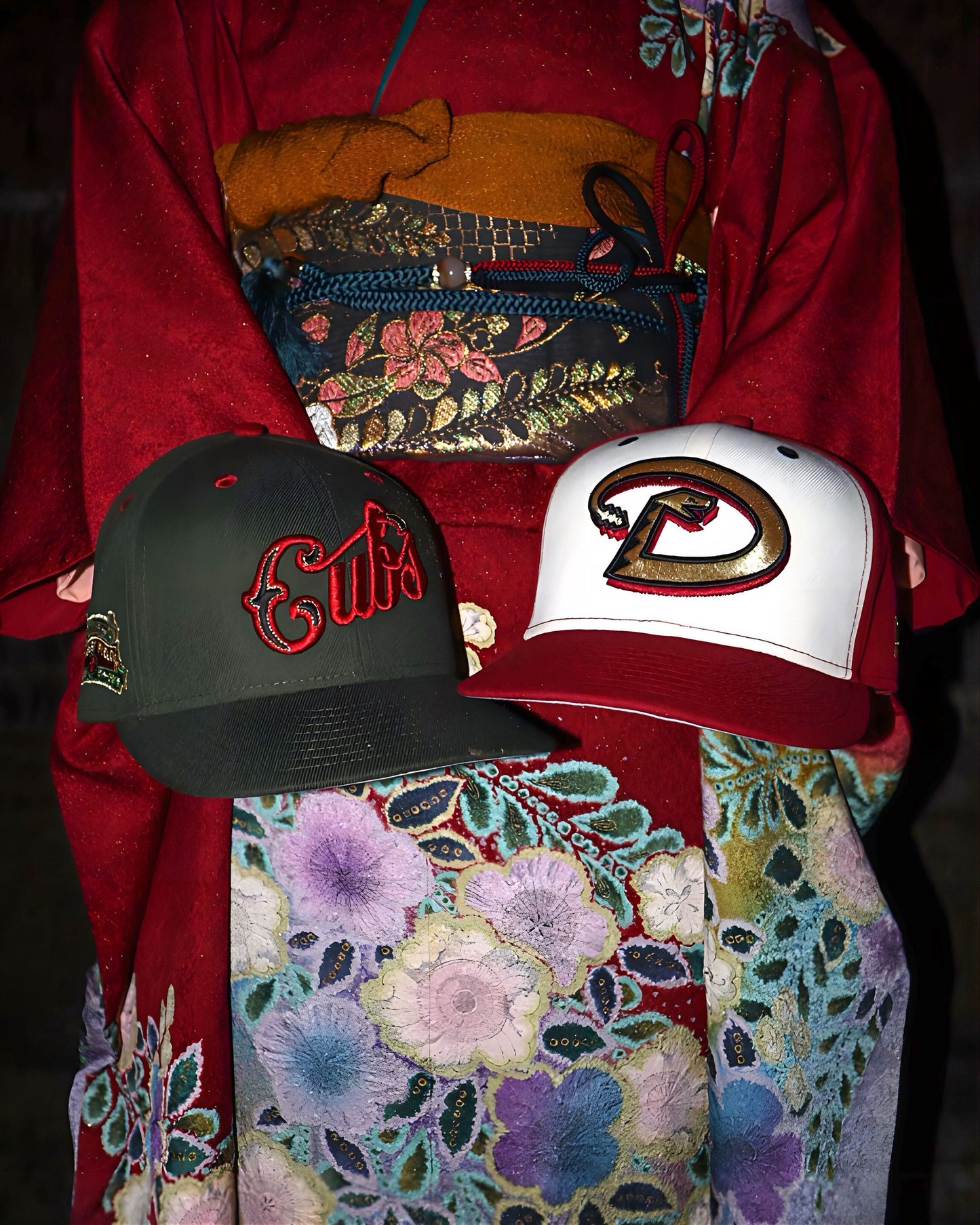 NEW ERA - ARIZONA DIAMONDBACKS CO 1998 IS 59FIFTY CHROME/BRICK RED【70978314】