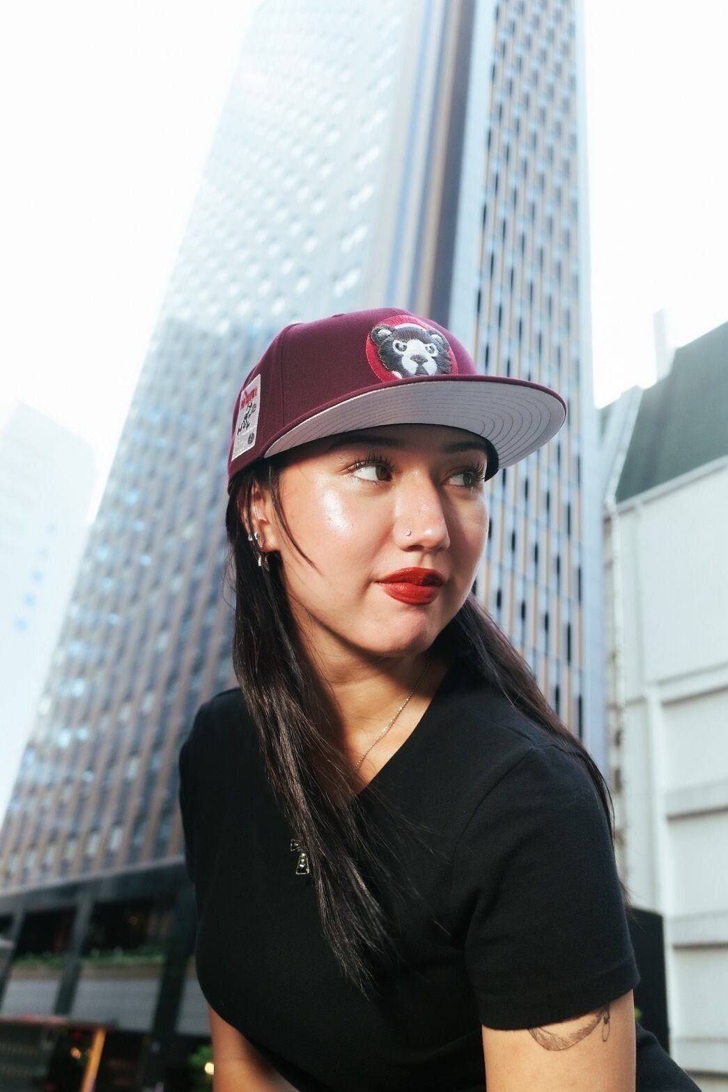 NEW ERA - Chicago Cubs CO BE ALERT FOR FOUL BALLS 59FIFTY MAROON【70982727】