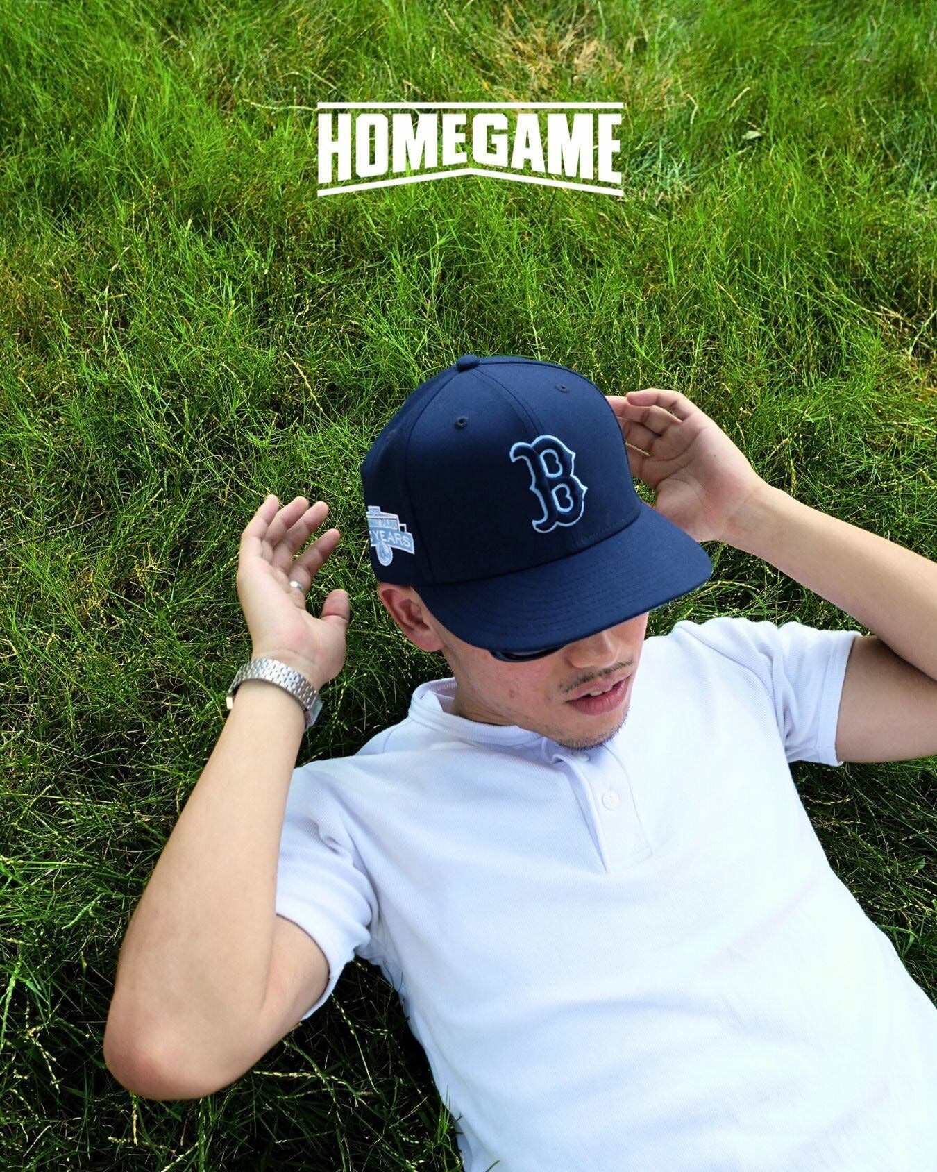 New Era - Boston Red Sox FENWAY PARK 100 YEARS 59FIFTY Oceanside blue/Light Blue【70974493】