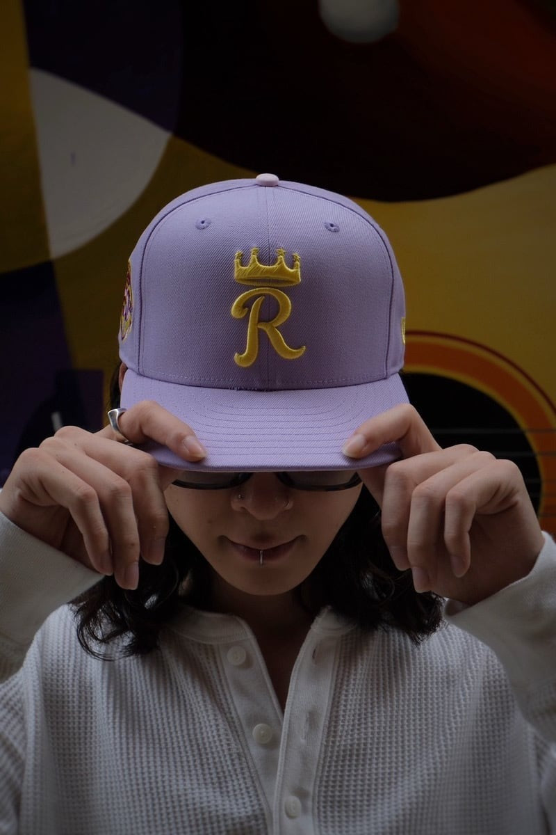 NEW ERA - Kansas City Royals CO 59FIFTY 50th Anniversary Tropic Purple 【70982642】