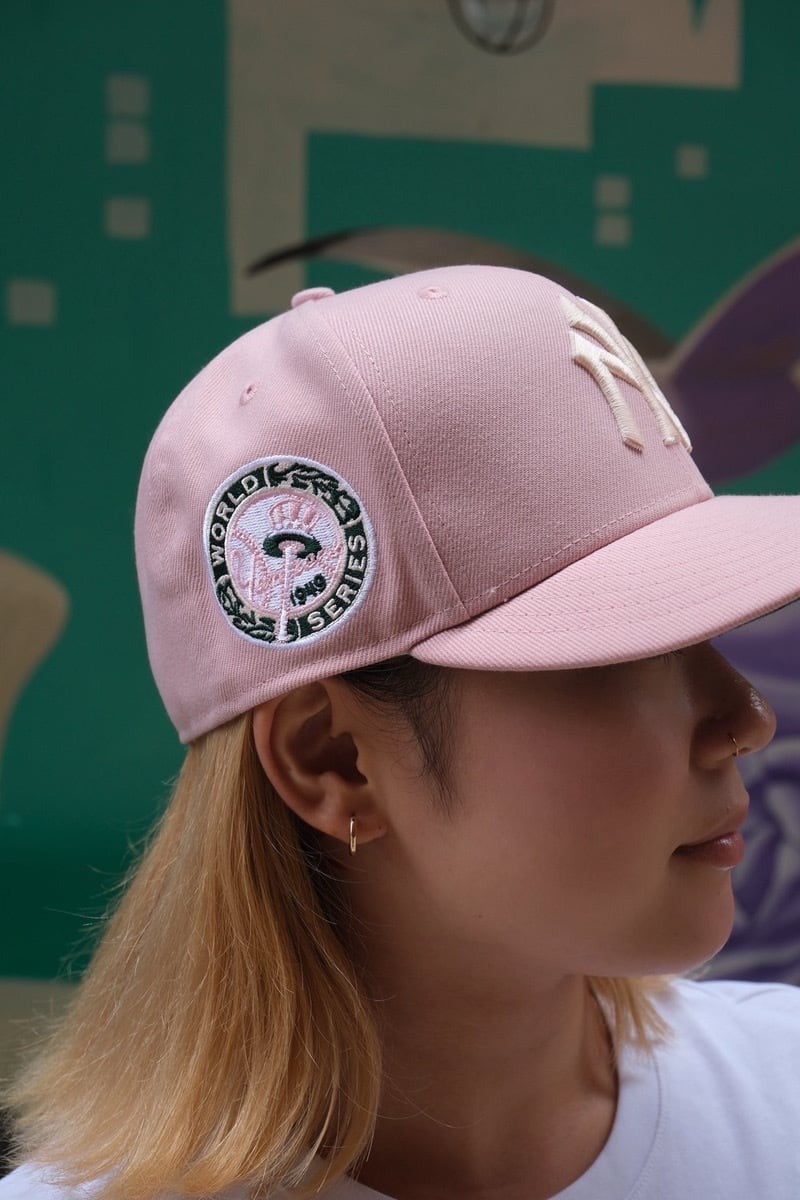 NEW ERA - New York Yankees CO 59FIFTY 1949 World Series PINK ROUGE 【70982646】