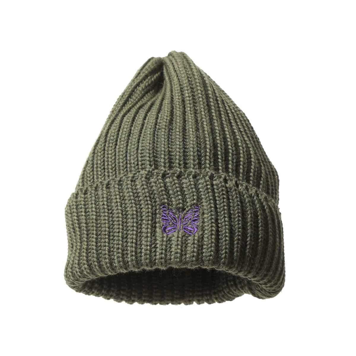 NEEDLES - Watch Cap Merino wool OLIVE 【RW056】