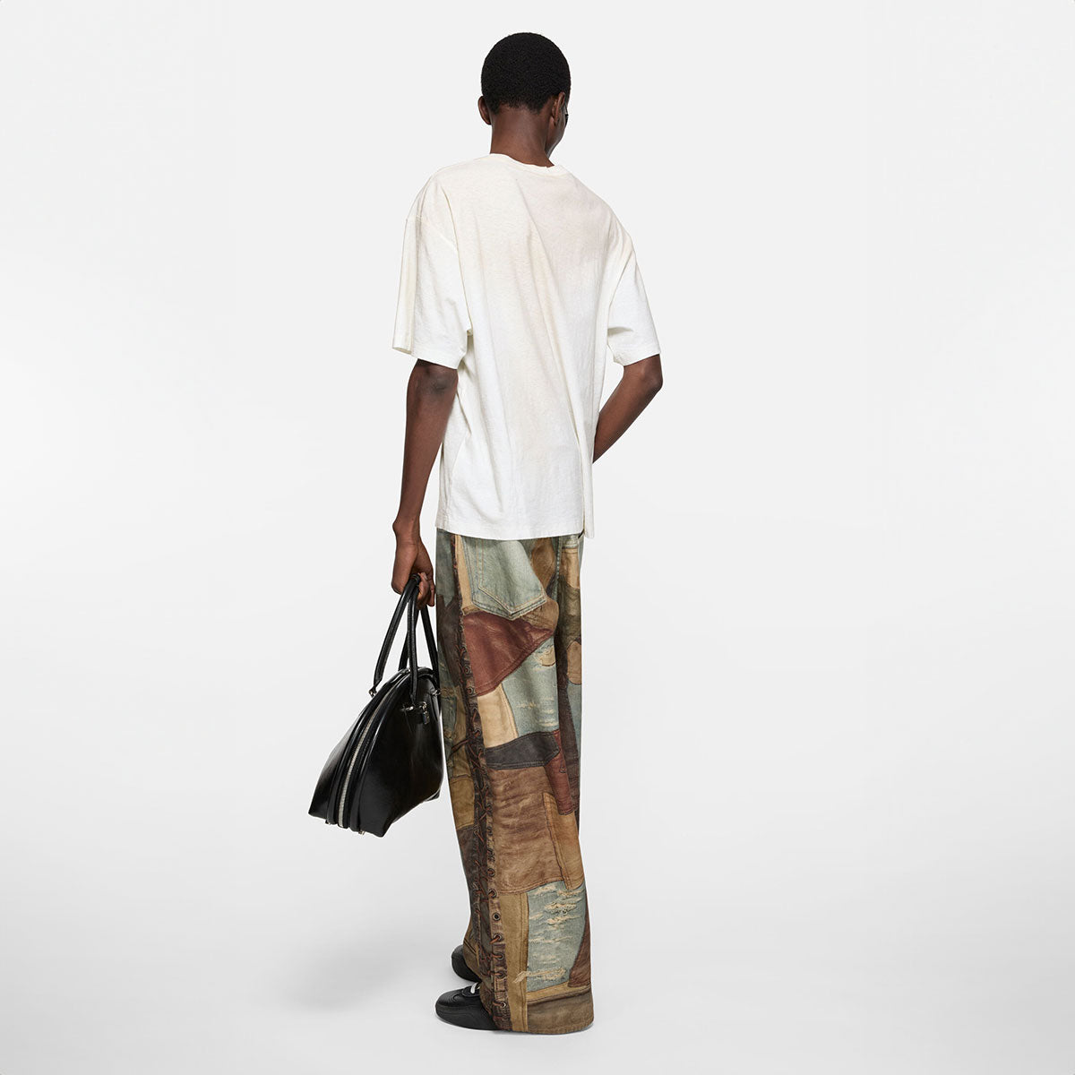 Acne Studios - LOGO T-SHIRTS Dusty White 【FN-UX-TSHI000013】