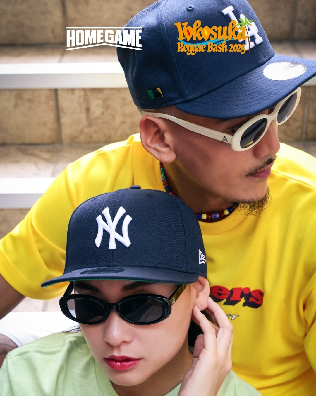 NEW YORK YANKEES - CO 9FIFTY NAVY REGGAE BASH YGB【70978332】